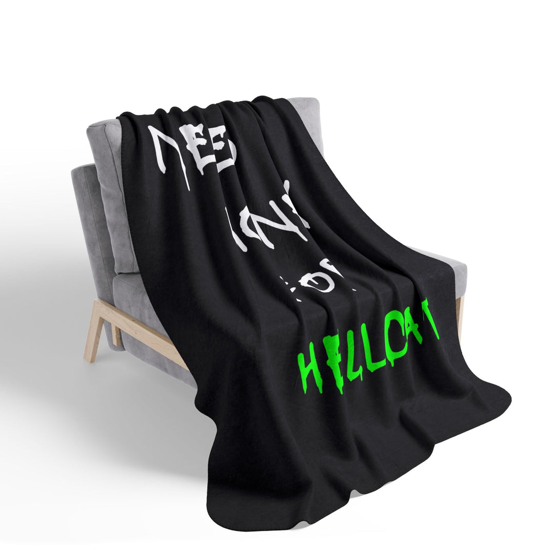 Need Money For Hellcat Fleece Sherpa Blanket (Green)